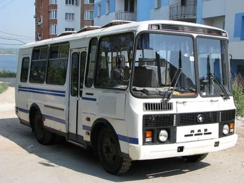 ПАЗ 3205 стекло ветровое (лобовое)