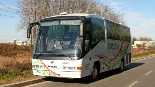 MAN Irizar скло лобове