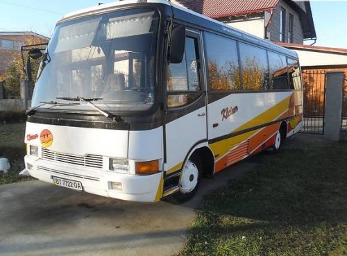 Toyota Caetano (стара) лобове скло автобуса