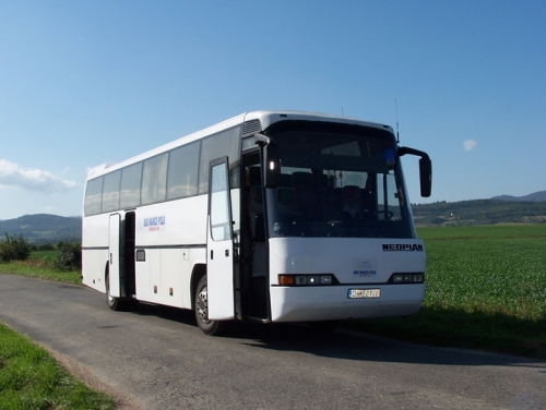 Neoplan - Jetliner 400/89 Transliner N 316SHD лобове скло автобуса